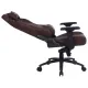 Кресло игровое Cactus CS-CHR-0112BR коричневый эко.кожа с подголов. крестов. сталь. Фото товара с разных ракурсов.