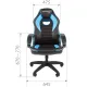 Офисное кресло Chairman game 16 Россия экопремиум черный/красный. Фото товара с разных ракурсов.