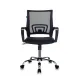 Кресло Бюрократ CH-695N/SL/BLACK спинка сетка черный TW-01 сиденье черный TW-11 крестовина хром. Фото товара с разных ракурсов.